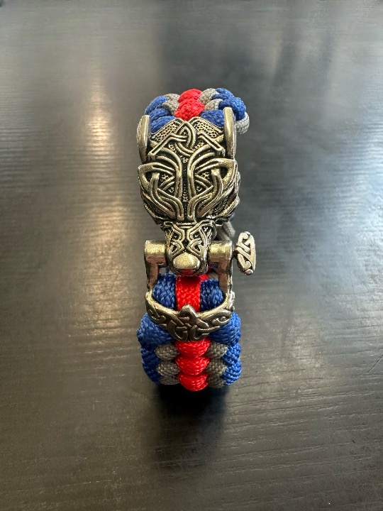 BRACELET EN PARACORD 4MM AVEC MANILLE