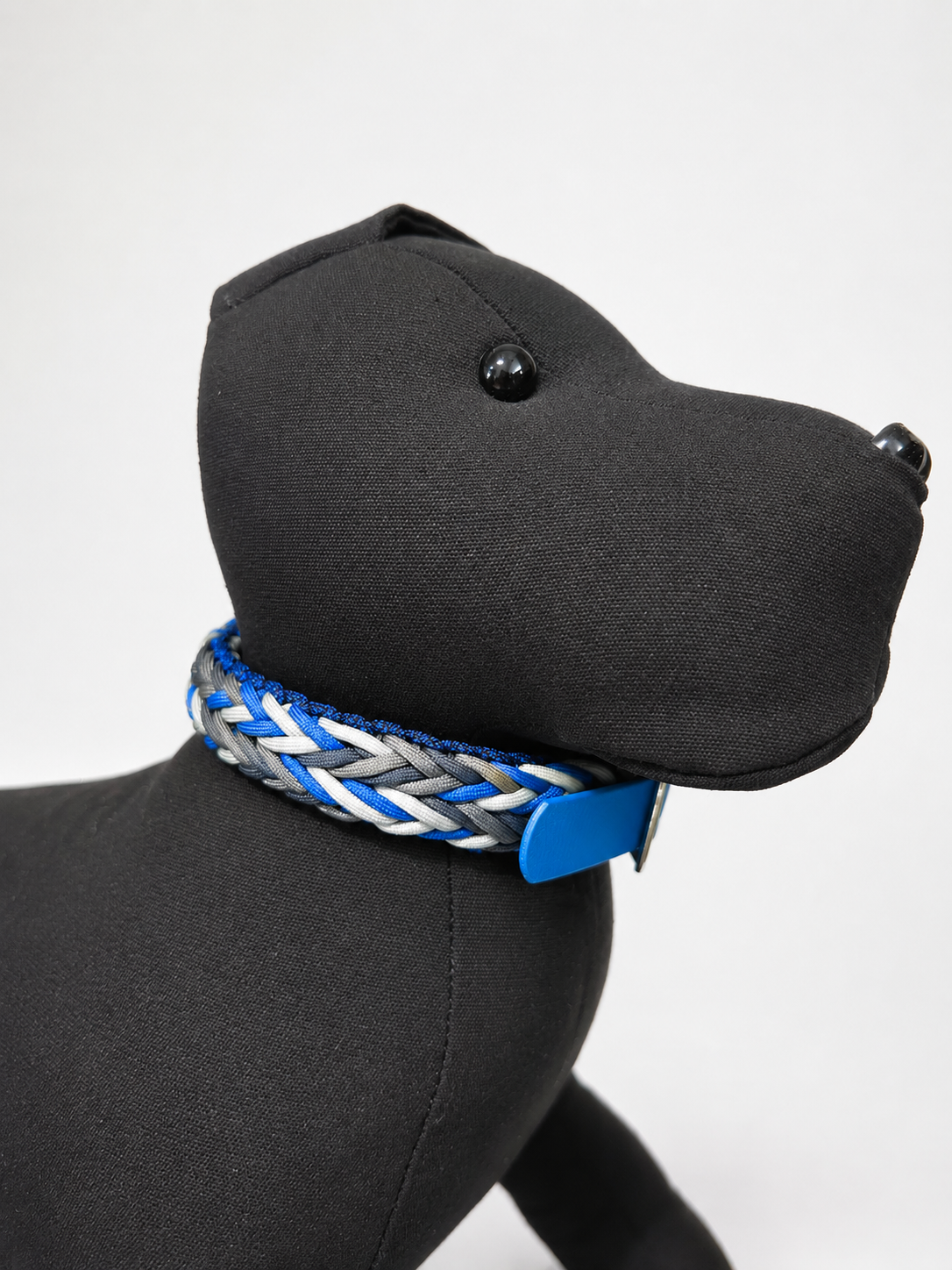 COLLIER CHIEN PARACORD + BIOTHANE