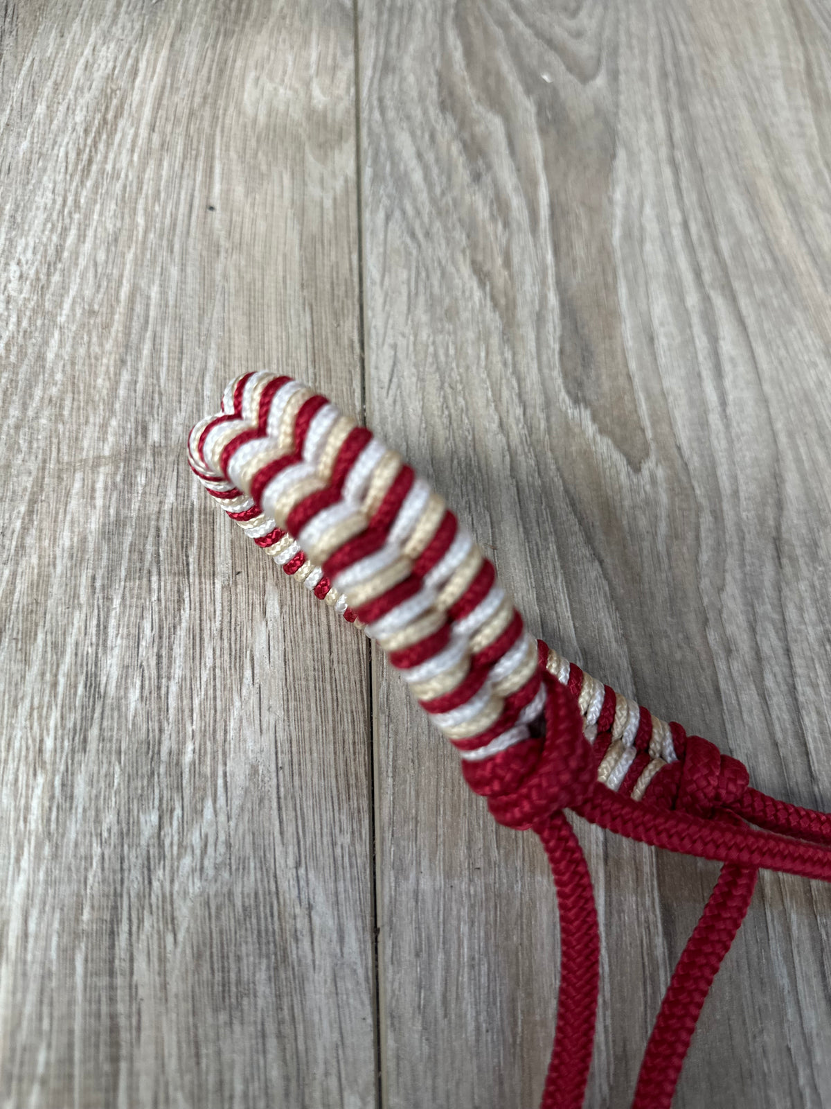 LICOL ETHOLOGIQUE TAILLE CHEVAL FRAMBOISE TRESSAGE EPI FRAMBOISE/OR/BLANC