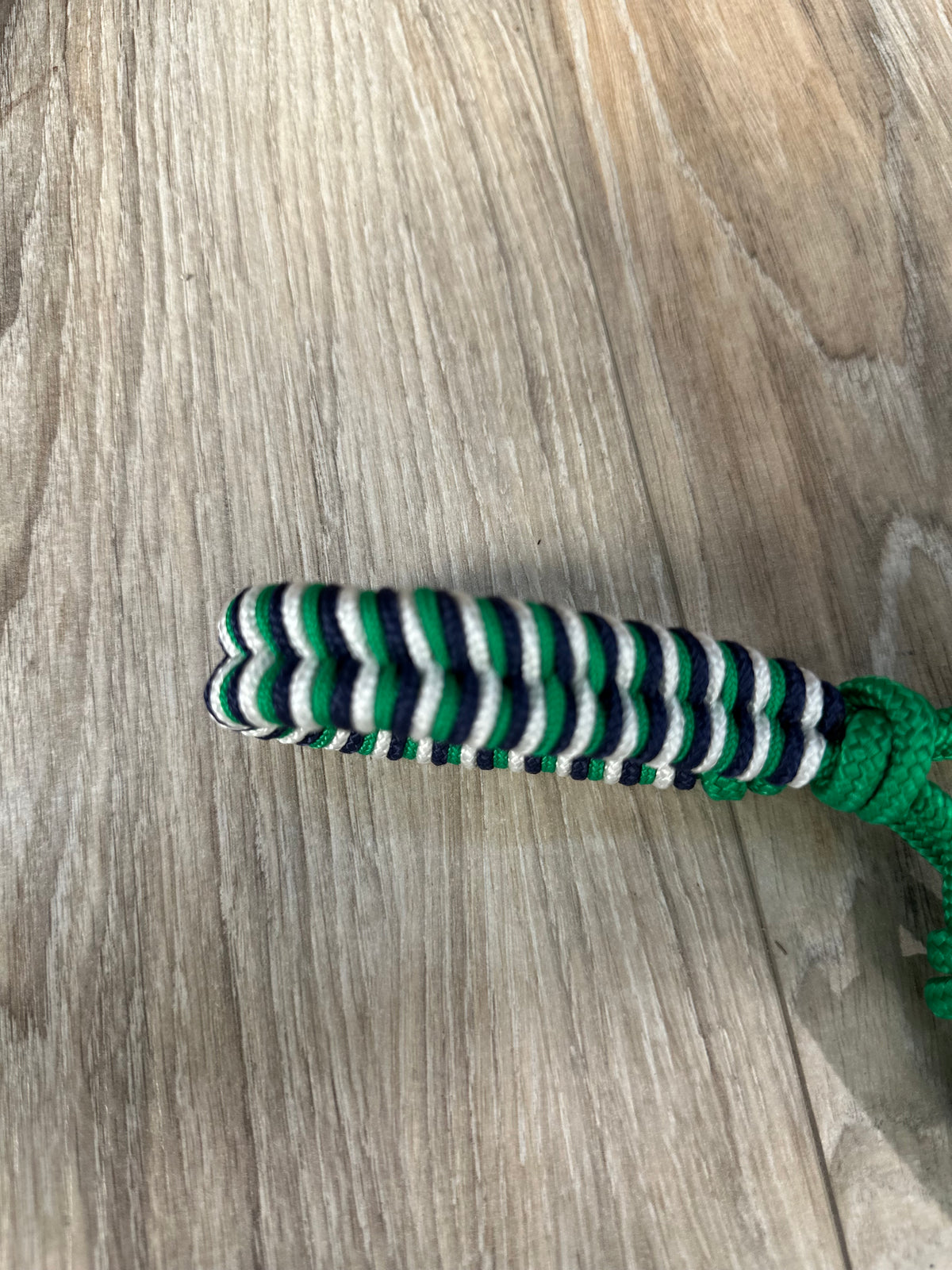 LICOL ETHOLOGIQUE TAILLE COB VERT METALLIQUE TRESSAGE EPI VERT METALLIQUE/MARINE/BLANC (Copie)