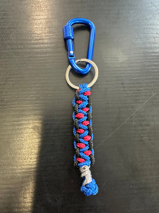 PORTE-CLÉS MOUSQUETON AVEC PARACORD