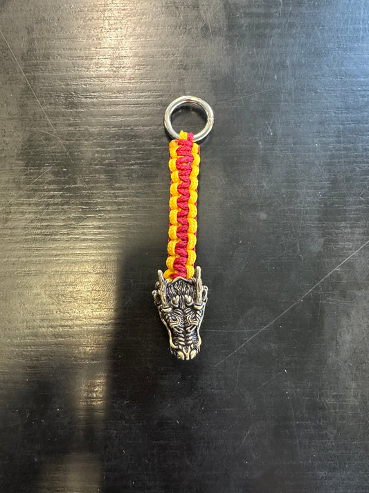PORTE-CLÉ PARACORD – TÊTE DE DRAGON